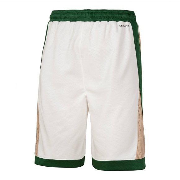 Nike Boston Celtics Youth City Edition NBA Basketball Dri-Fit Shorts - Picture 3 of 10